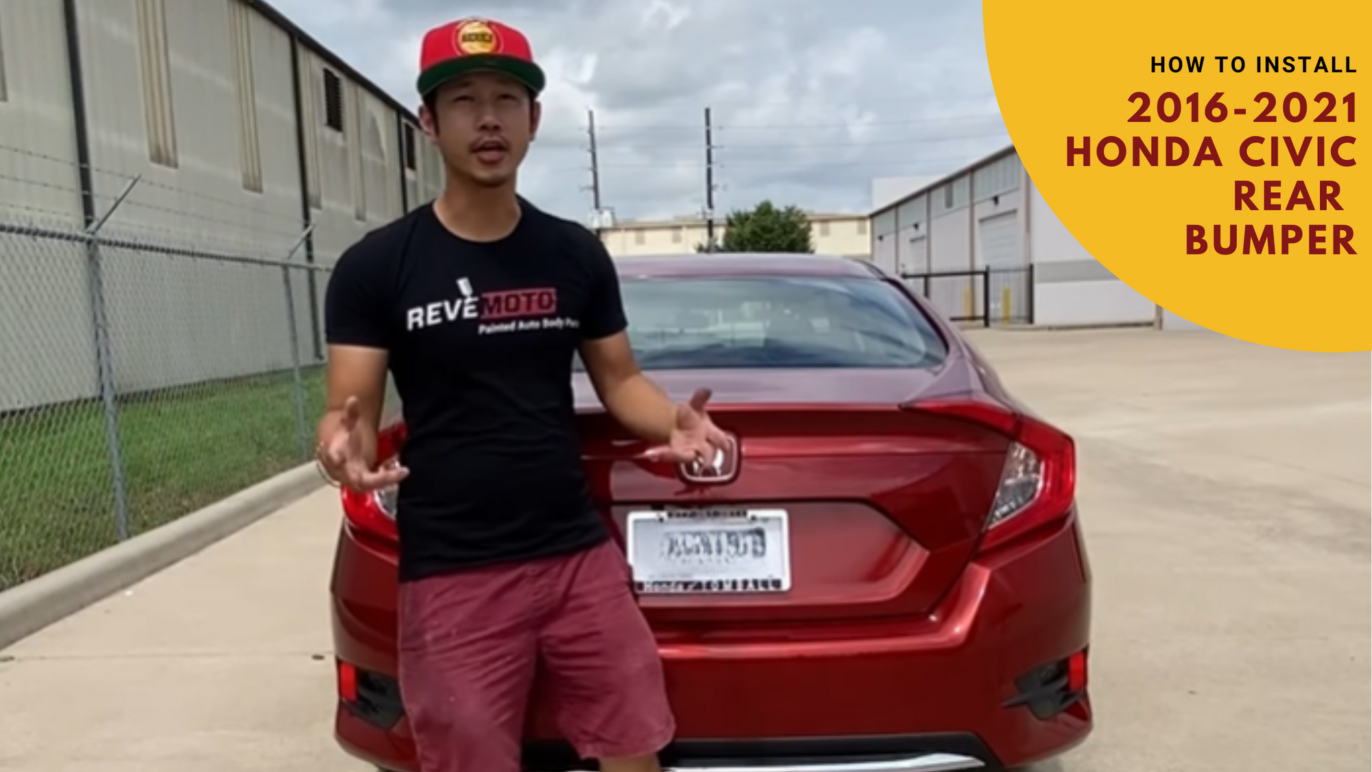 How to Install a 2016-2021 Honda Civic Rear Bumper