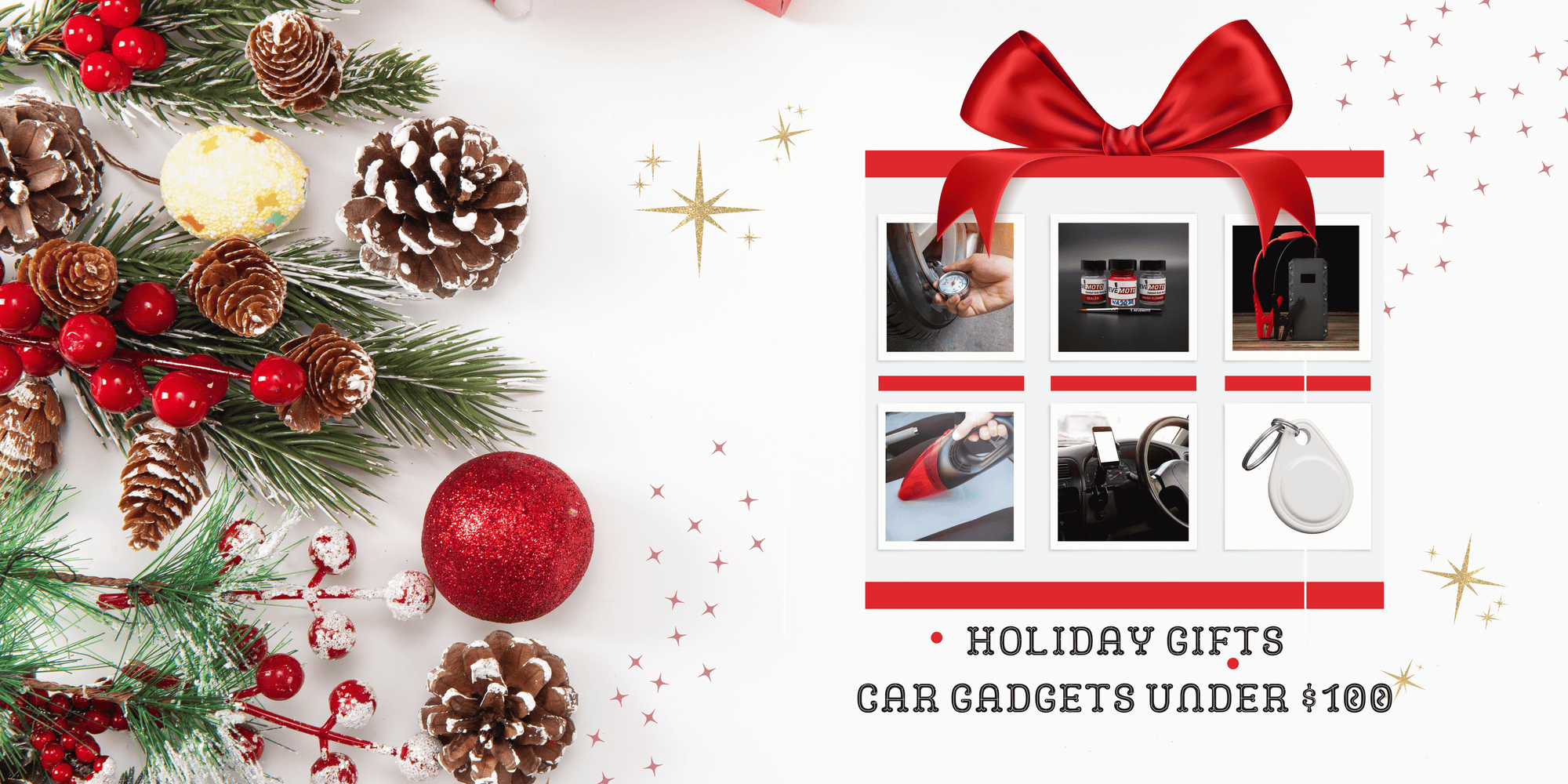 Top Holiday Car Gadgets for 2024: Perfect Gifts for Auto Enthusiasts Under $100