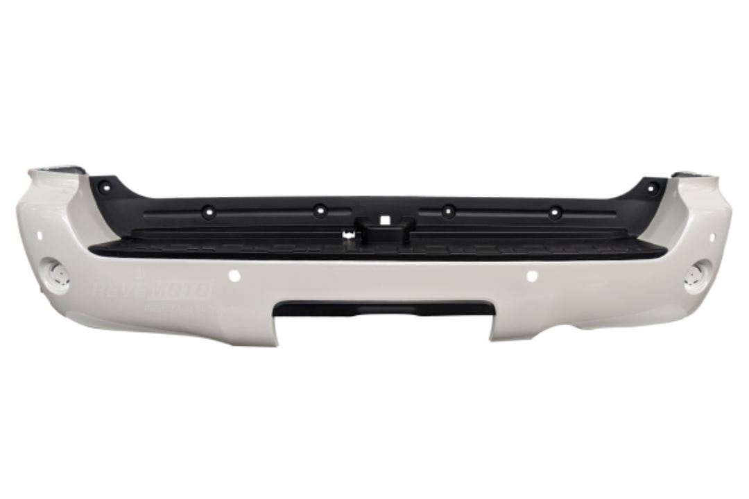 2008-2014 Toyota Sequoia Rear Bumper Painted Blizzard Pearl (70) 521590C909 TO1100262