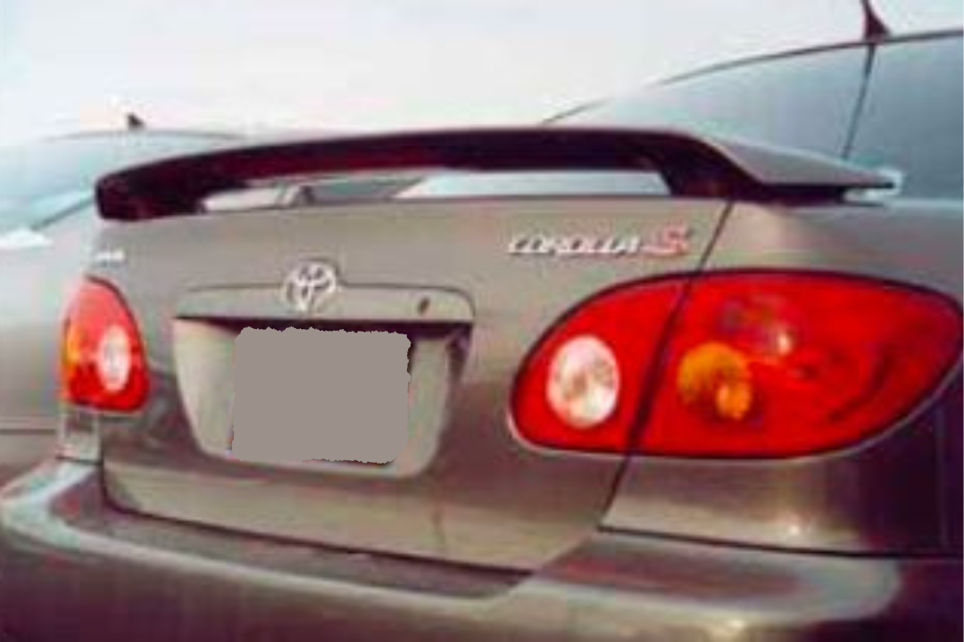 2006 Toyota Corolla Spoiler Painted ABS202