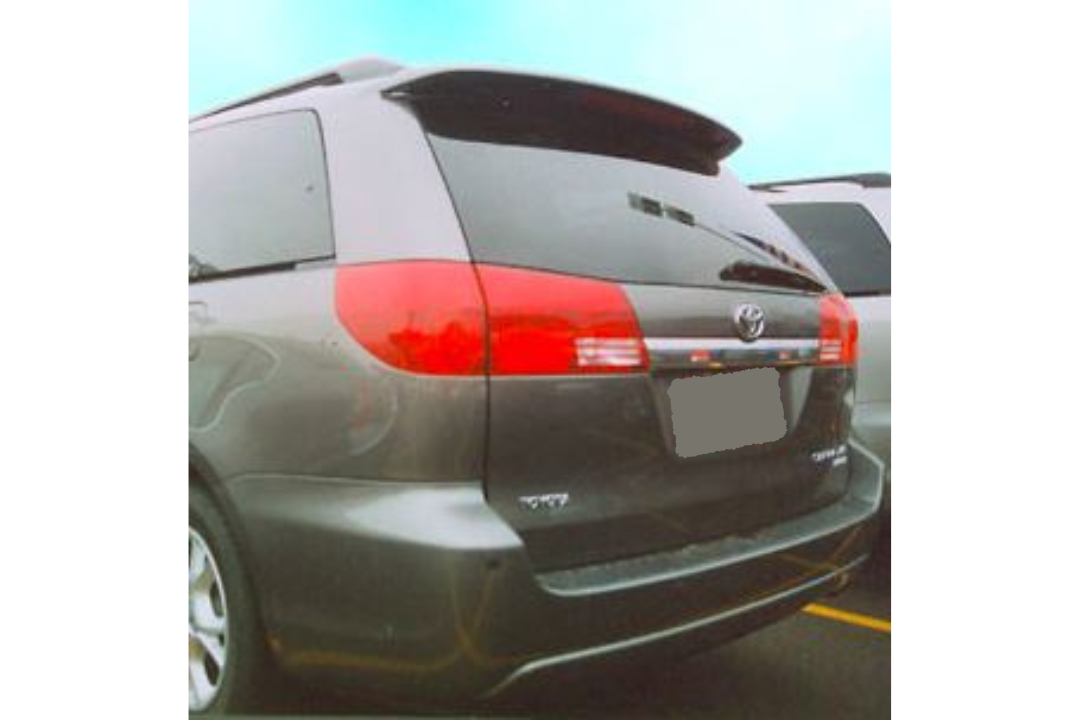 2008 Toyota Sienna Spoiler Painted 14064