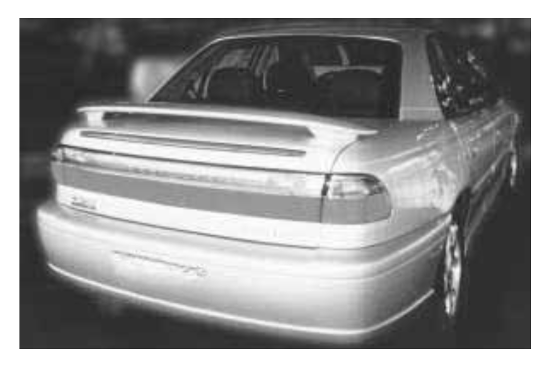 2000-2001 Cadillac Catera Spoiler Painted 14133