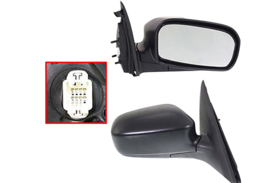 2003 Honda Civic Side View Mirror Painted (Hybrid) HO06A1320A