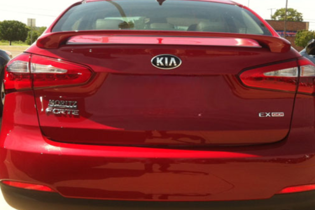 2014 Kia Forte : Spoiler Painted