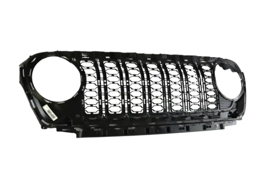 28353B - 2023-2024 Jeep Wrangler 5-Piece Grille Painted (Willys Model) Black (PX8) 7HQ98RXFAA