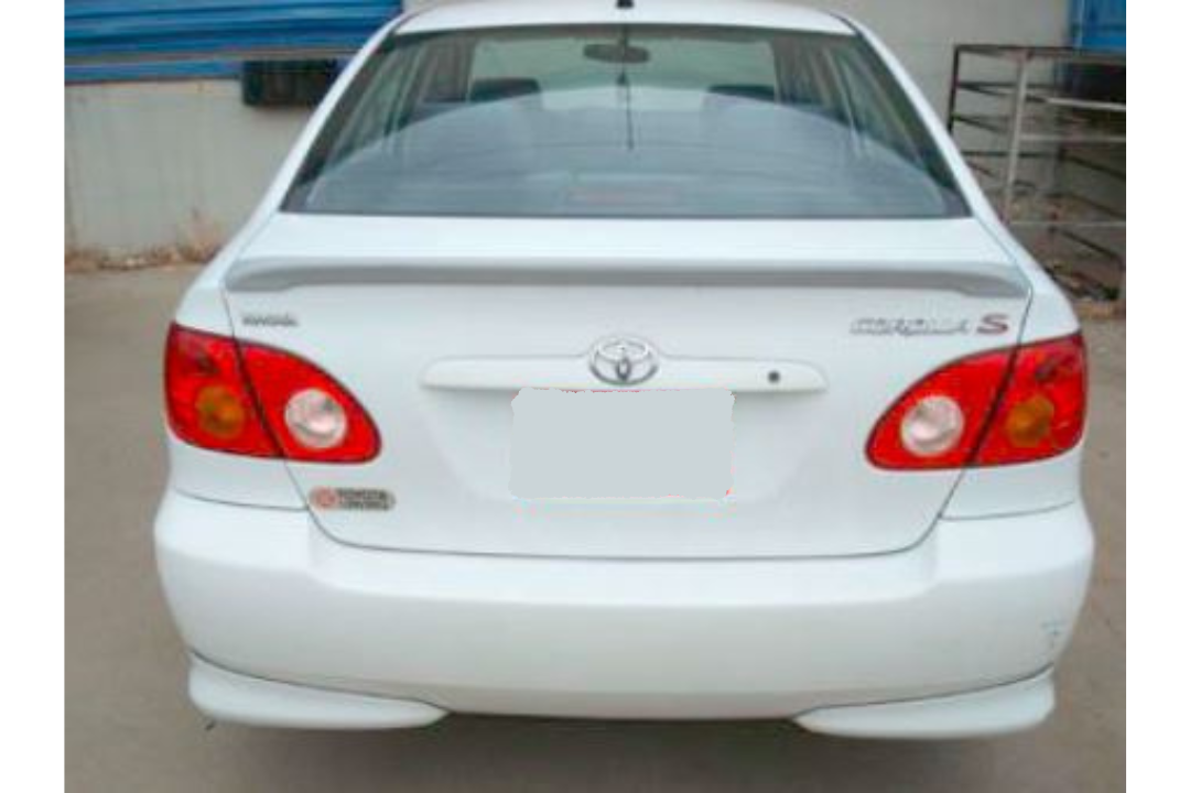 2006 Toyota Corolla Spoiler Painted ABS202