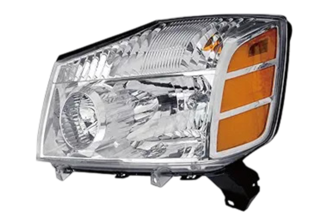 2004-2007 Nissan Armada Headlight  260607S026 NI2502148 (Left, Driver-Side) 