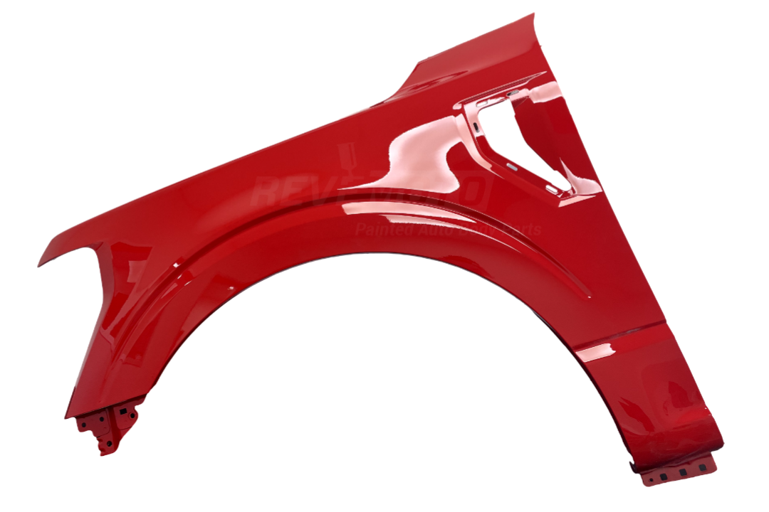 Painted Fender for 2021-2024 Ford F150 (Driver-Side) Race Red (PQ) ML3Z16006A VL3Z16006E FO1240337