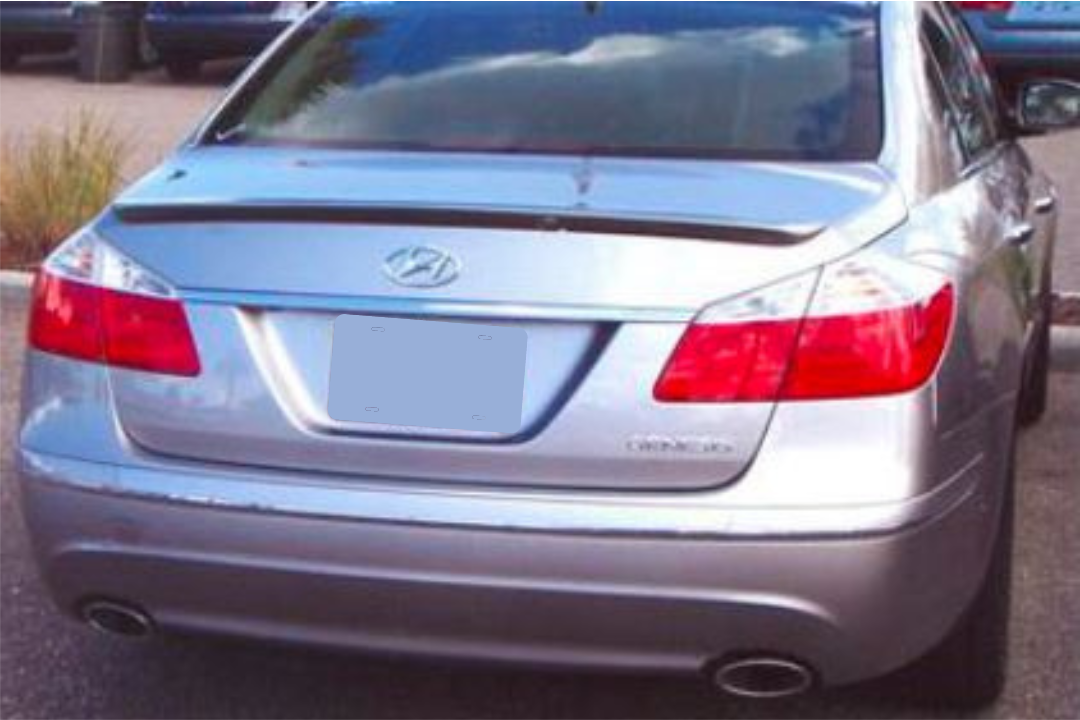 2009-2014 Hyundai Spoiler Painted ABS274