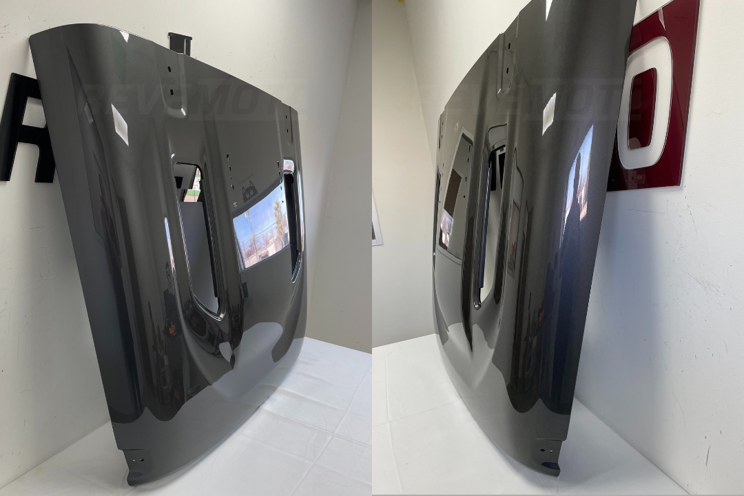 2018-2024 Jeep Wrangler : Hood Painted (WITH: Vents Holes)