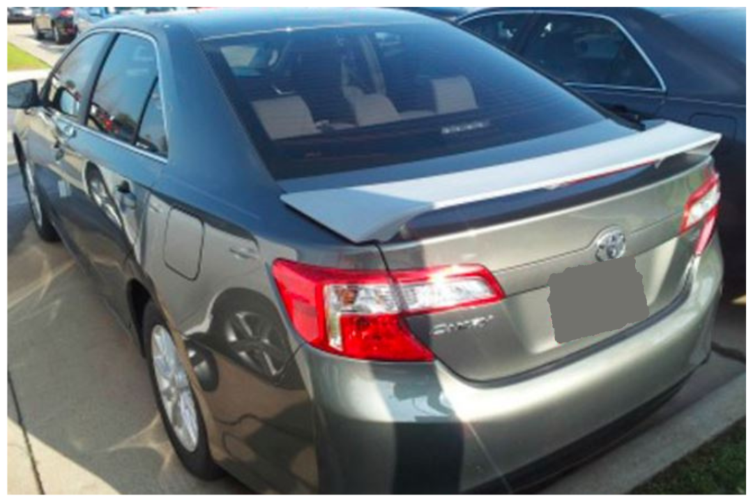 2014 Toyota Camry Spoiler Painted ABS325