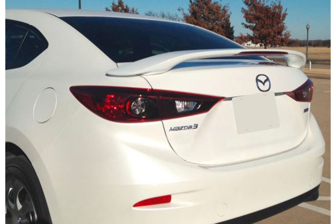 2014-2018 Mazda Mazda3 Spoiler Painted ABS396