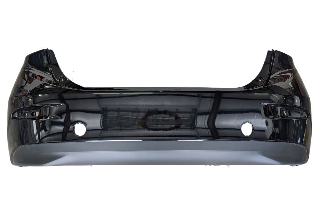 2014-2018 Mazda Mazda3 Rear Bumper Painted (Sedan Models) Jet Black Mica (41W) BJS750221ABB MA1100215