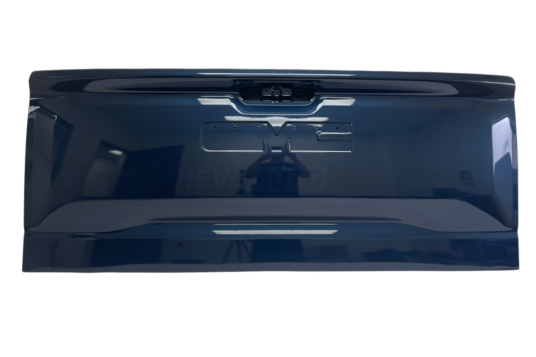 2019-2021 GMC Sierra Tailgate Painted (1500 | Standard) Some Kinda Blue Metallic (619D) 85526195