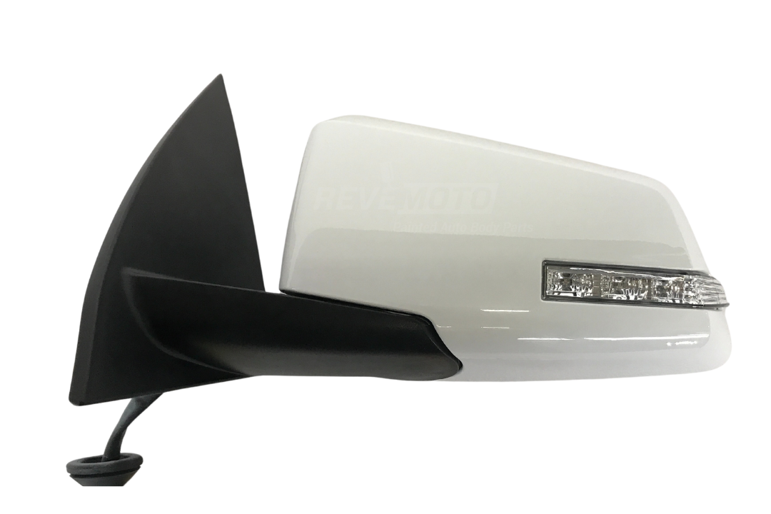 2009-2013 Chevrolet Traverse Side View Mirror Painted Olympic White (WA8624) 20879244 GM1320384