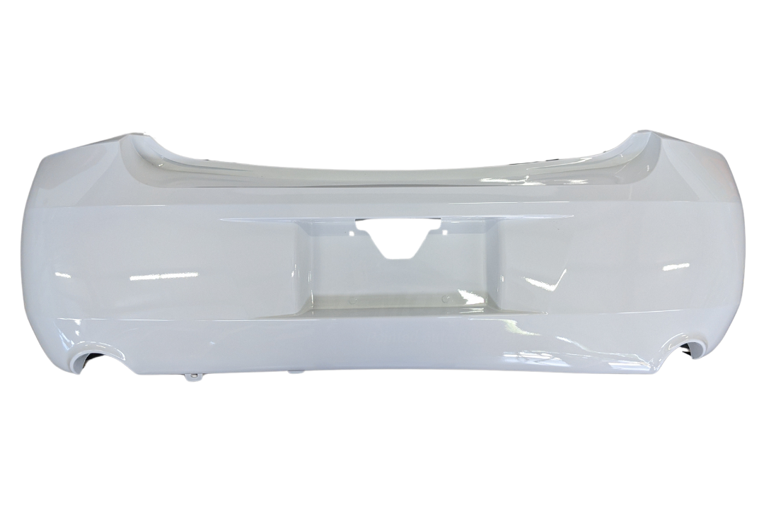 2006-2013 Chevrolet Impala Rear Bumper Painted (WITH: Dual Exhaust) Olympic White (WA8624) 19120961