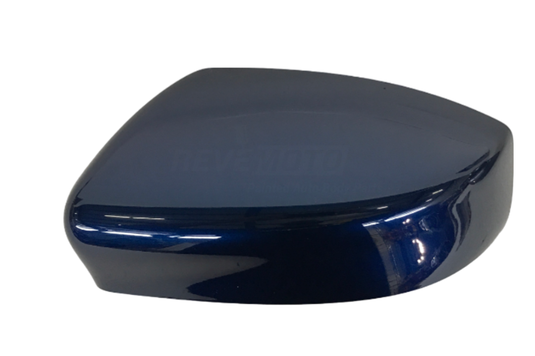 19451 - 2013-2019 Nissan Sentra Side View Mirror Cover Passenger Side Painted Blue Pearl (RAY) 963733TH3A