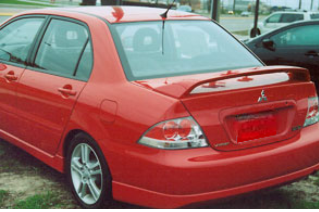 2004-2007 Mitsubishi Lancer Spoiler Painted ABS160