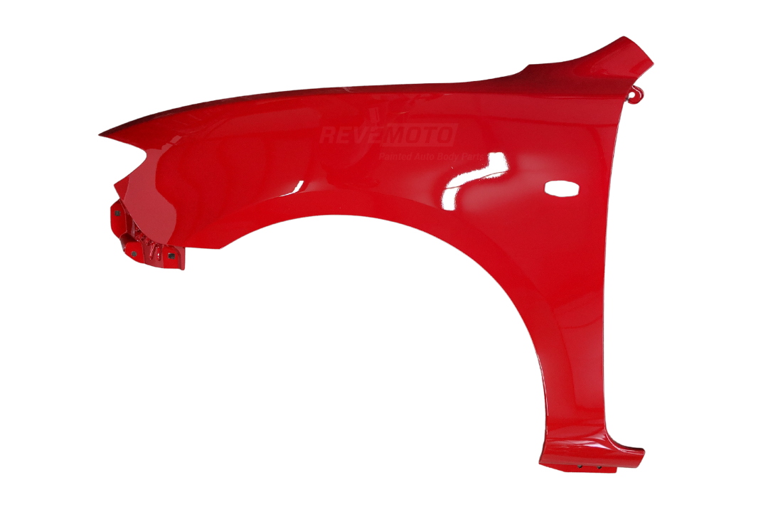 2004-2009 Mazda Mazda3 Fender Painted (Sedan) True Red (A4A) BN8V52211D MA1240149 ReveMoto Painted Auto Parts Replacement 