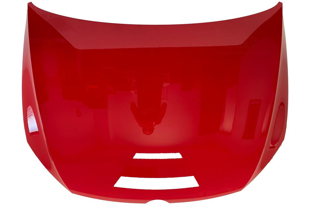 2015-2019 Volkswagen E-Golf Hood Painted (OEM) Tornado Red (LY3D) 5G0823031J VW1230146