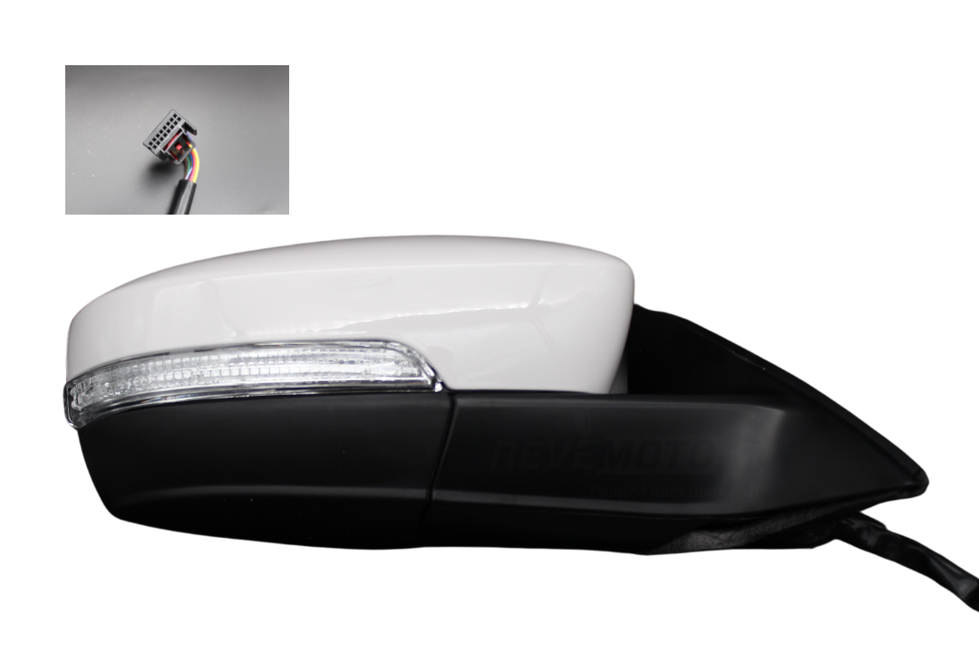 2012 Volkswagen Passat Side View Mirror Painted (WITH: Memory Package) Candy White (LB9A) 561857508S9B9 