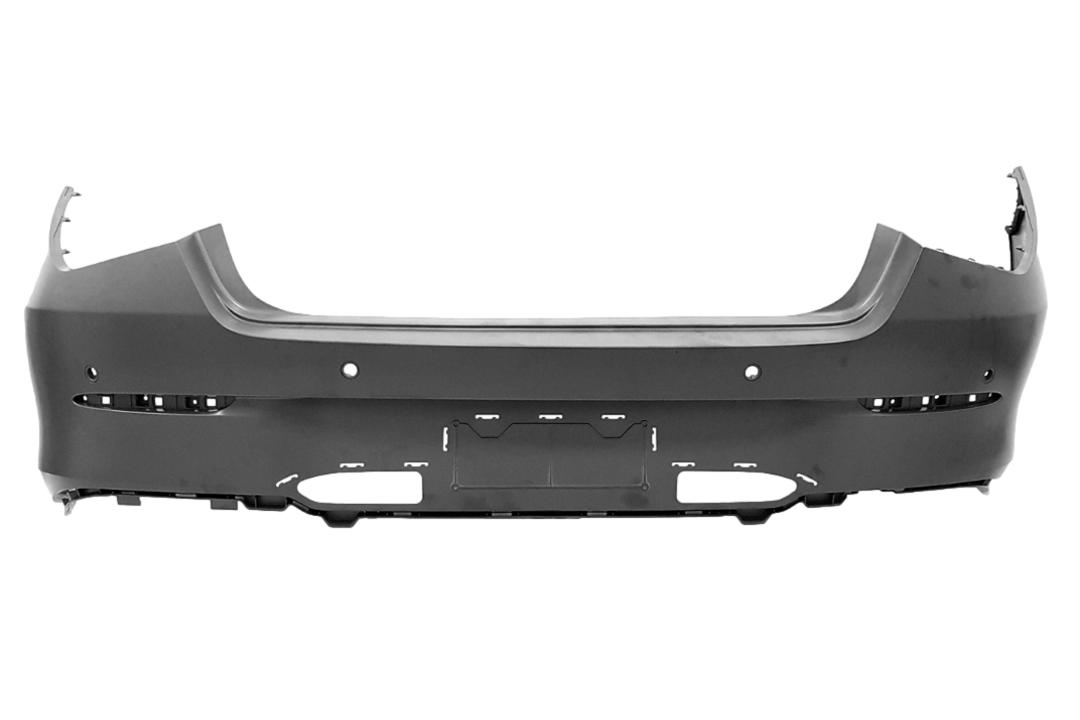 2020-2023 Mercedes-Benz CLA250 : Rear Bumper Painted (WITHOUT: AMG Line)_WITH: 2 Active Park Holes, 4 Park Assist Sensor Holes_ 11888513039999