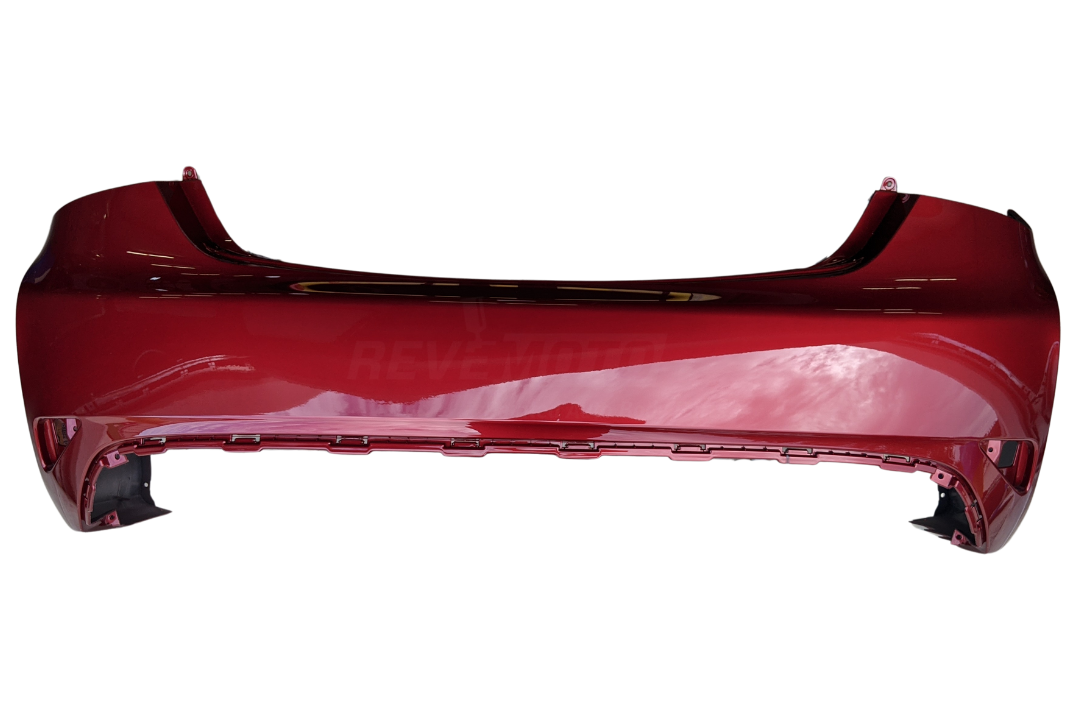 2014 Hyundai Sonata Rear Bumper Painted Venetian Red Metallic (TR2) 866113Q700 HY1100200 