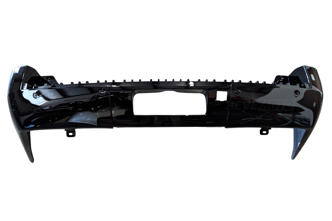 2007-2014 GMC Yukon Rear Bumper Painted (Denali SLE SLT Models) Black (WA8555) 20951798 GM1100784