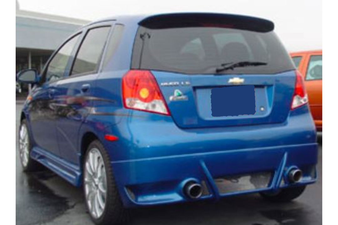 2005 Chevrolet Aveo : Spoiler Painted