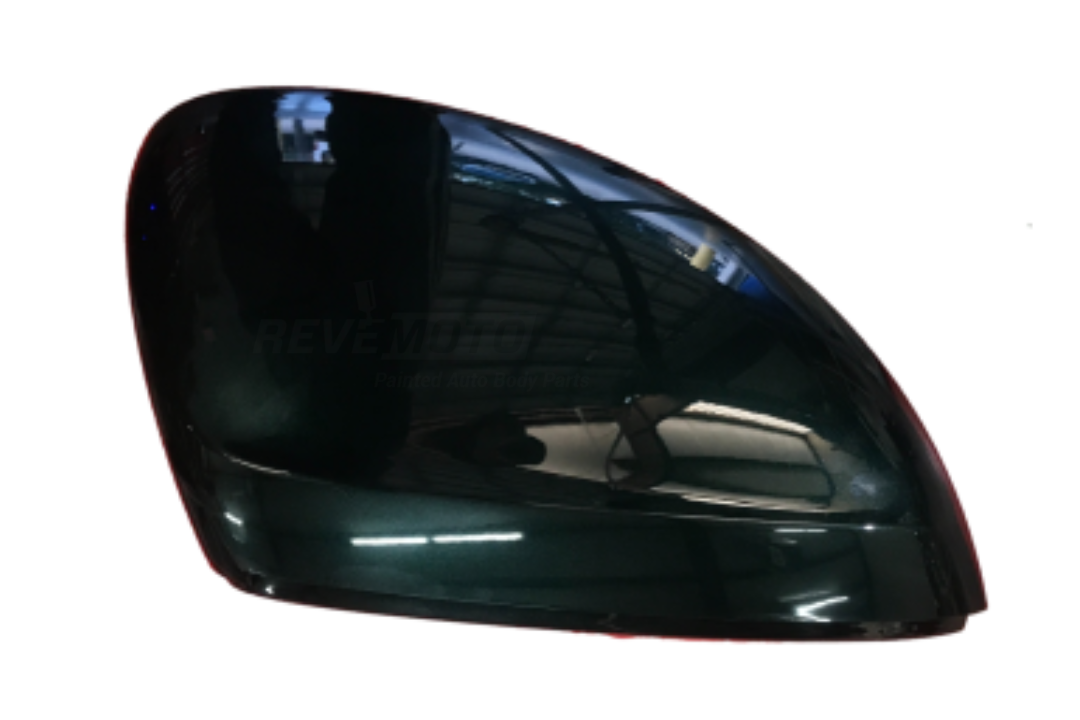 2018-2020 Volkswagen Tiguan Side View Mirror Cover Painted Dark Moss Green Metallic (LC6Q) 5NN857537