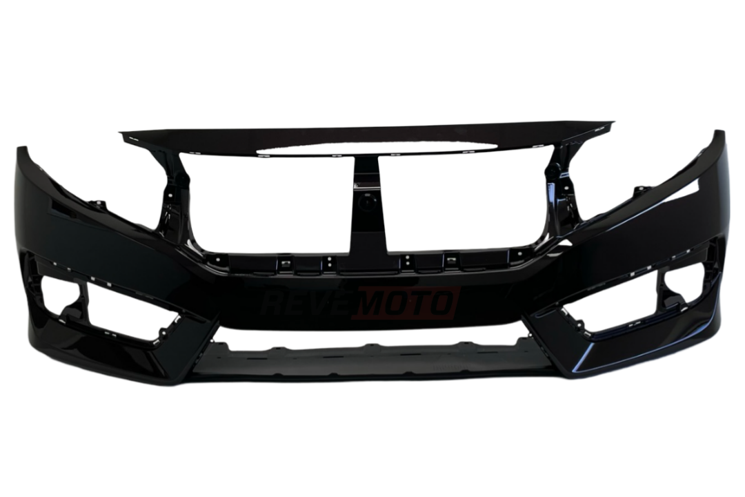 2016-2018 Honda Civic Front Bumper Painted Burgundy Night Pearl (R560P) 04711TBAA00ZZ