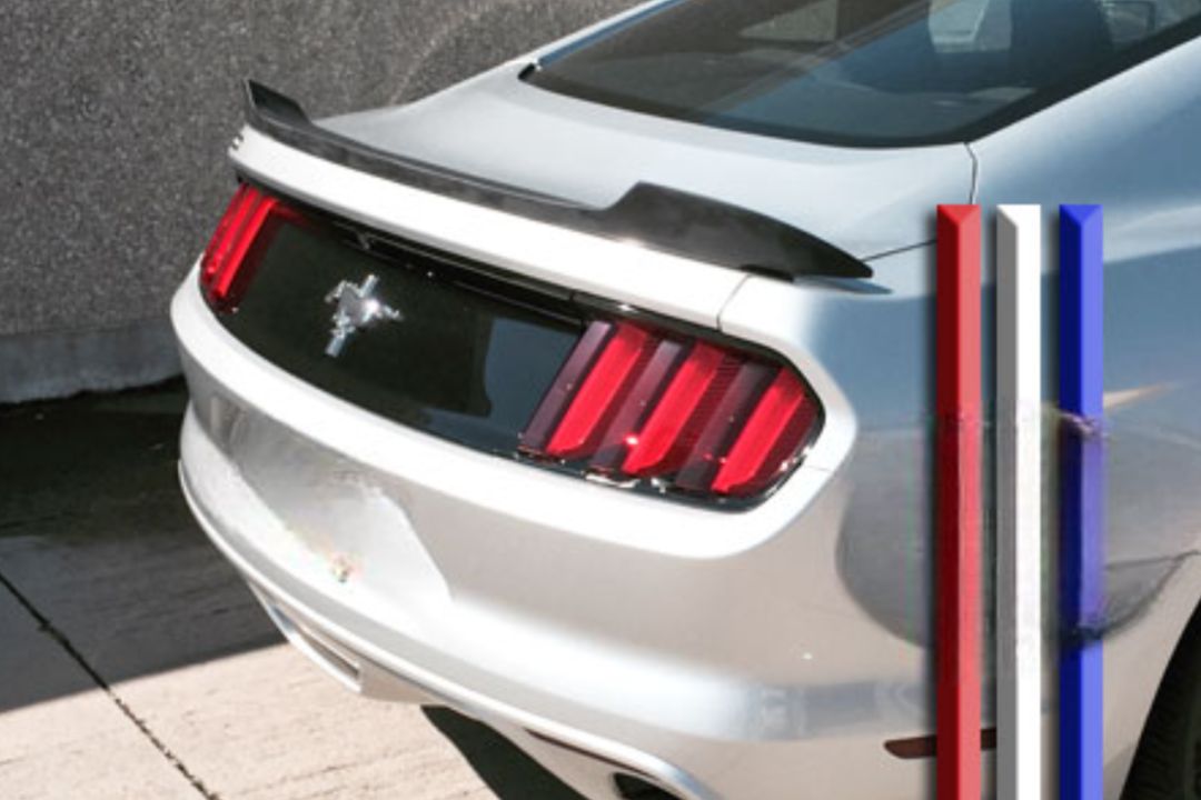 2015-2017 Ford Mustang Spoiler Flush Mount (Grande) Custom Style 14175