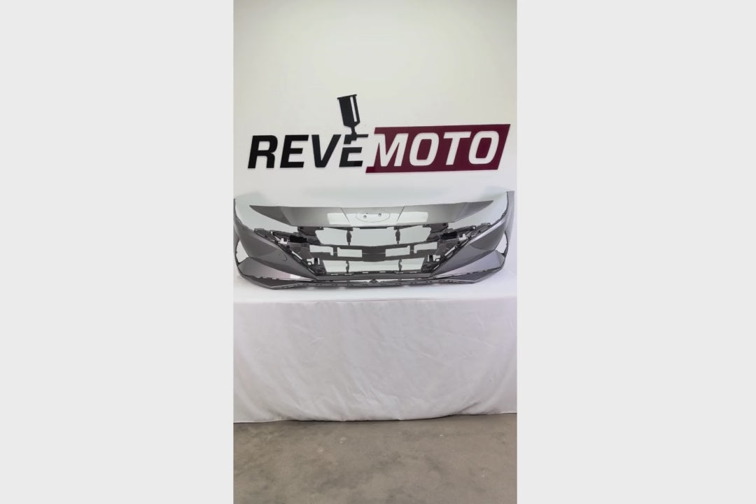 2021-2023 Hyundai Elantra Front Bumper Painted Fluid Metal Metallic (M6T) 86511AA000 HY1000250