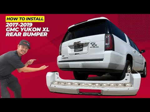 2017-2019 GMC Yukon XL Rear Bumper & Parking Sensor Install | ReveMoto