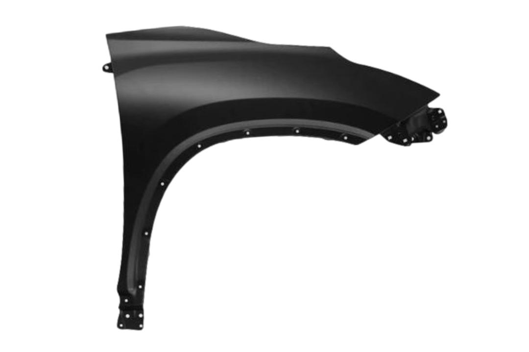 2020-2024 Toyota Highlander Fender Blizzard Pearl (070) Passenger-Side 538010E160 Aftermarket