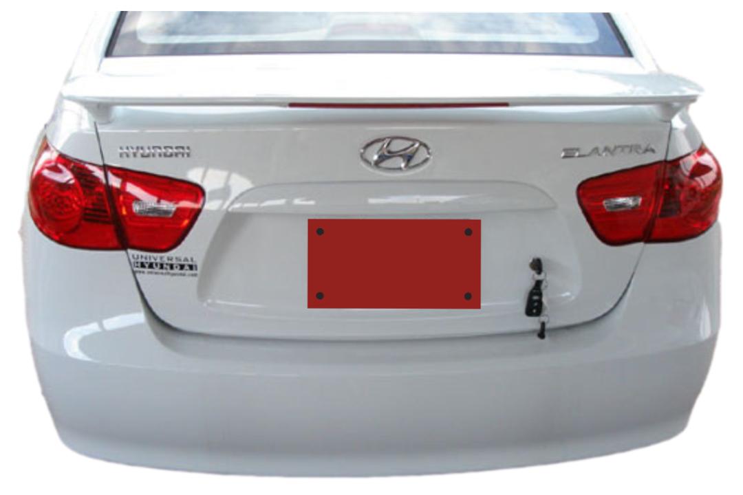 2010 Hyundai Elantra Spoiler Painted ABS133