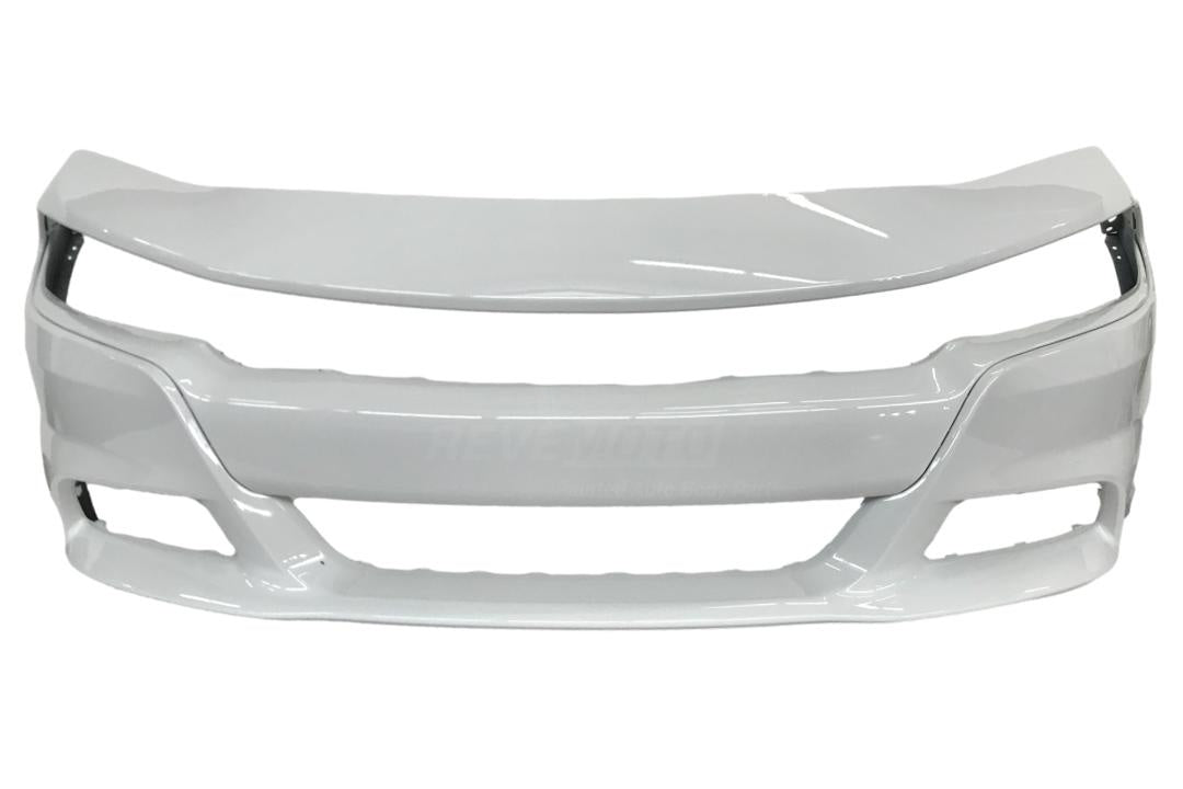 2015-2023 Dodge Charger Front Bumper Painted (WITHOUT: Hood Scoop) -  ReveMoto